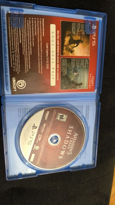 Assassin's creed:Shadow PS5