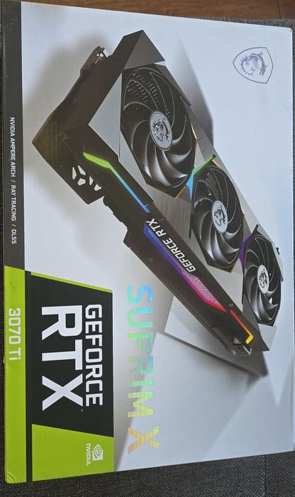 Placa Video MSI GeForce RTX 3070 Ti SUPRIM X 8GB 256 Bit