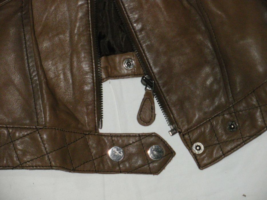 CUBUS ново дамско късо яке естествена кожа М