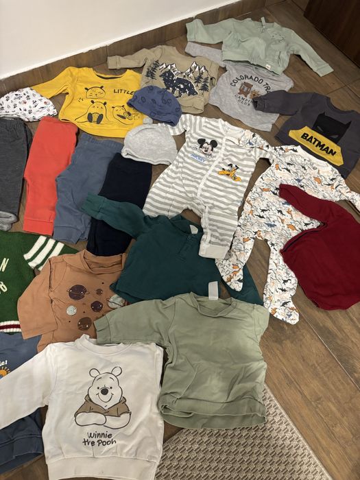 Lot hainute baietel 68