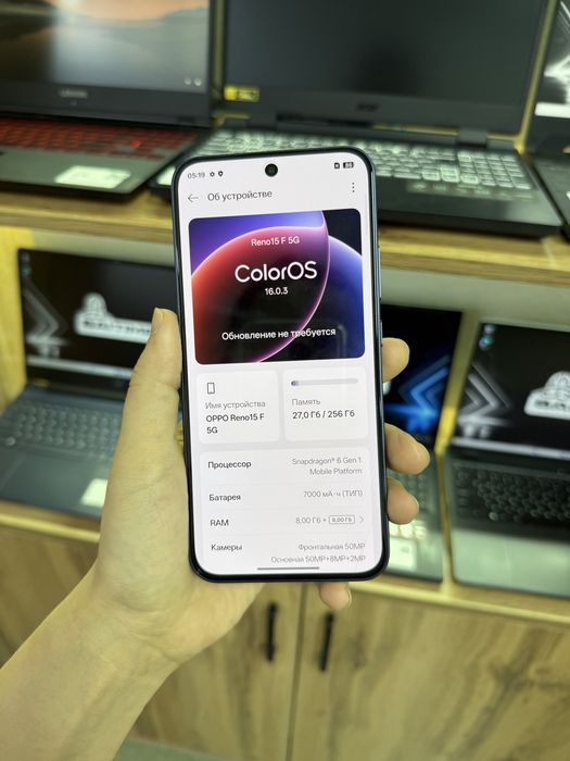 смартфон Oppo Reno 15F
