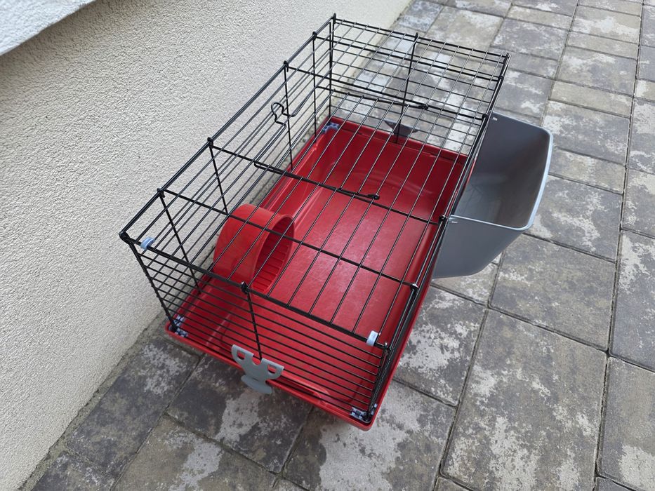Cuşcă rozătoare cu accesorii