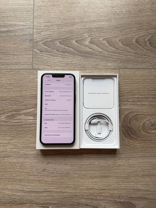Iphone 13, 128gb, bat. 96% - negru
