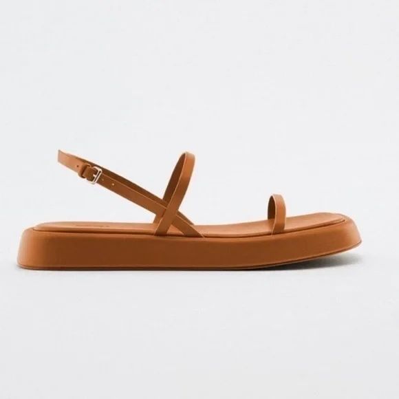 Sandale din piele naturala Zara leather edition