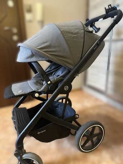 Бебешка количка Cybex gold Balios S lux 2в1, stone grey