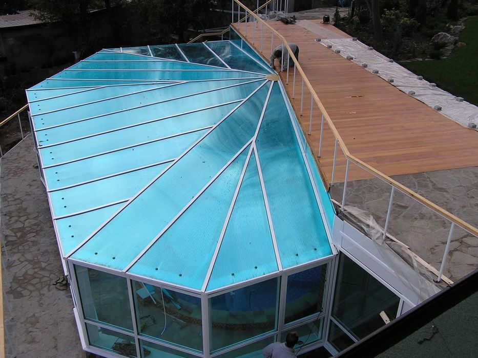 Поликарбонат сотовый 4-25 мм (лист 6м и 12 м), монтаж, доставка!