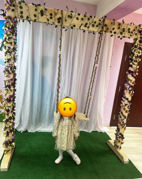 Декор/цветна люлка