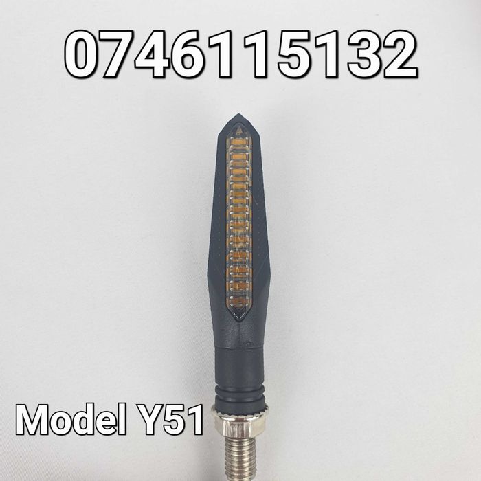 Moto Motocicleta Atv Scuter Cros-Semnalizari LED Dinamice/Standard-Y51