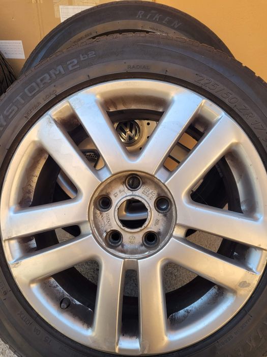 Jante Aliaje Wolkswagen 17"/ +Anvelope Riken 225x50 ZR17
