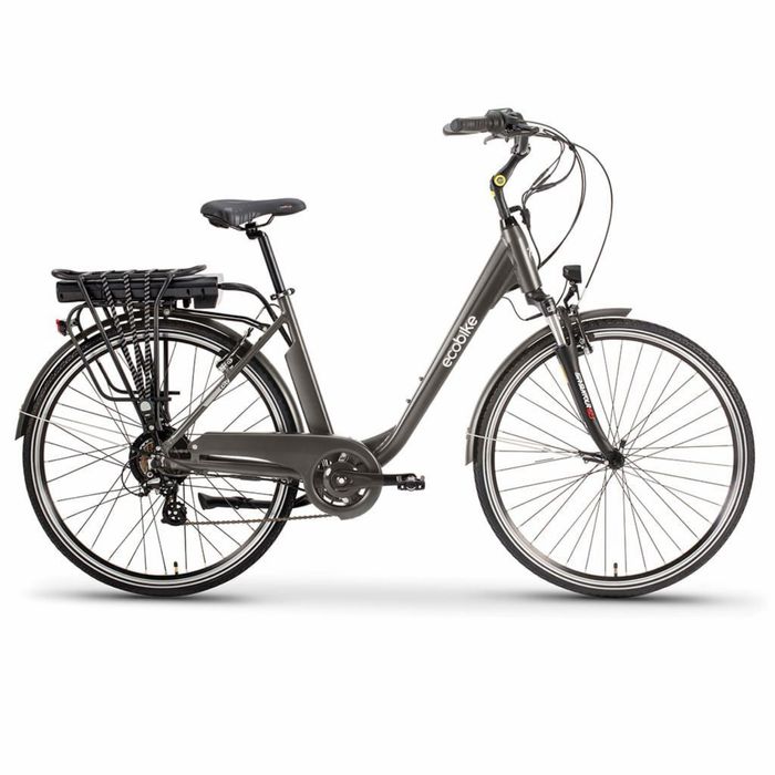 Градски електрически велосипед EcoBike Traffic PRO 350 | сив
