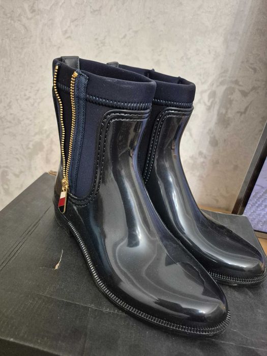 Ботинки резиновые, Tommy Hilfiger, 38 размер.