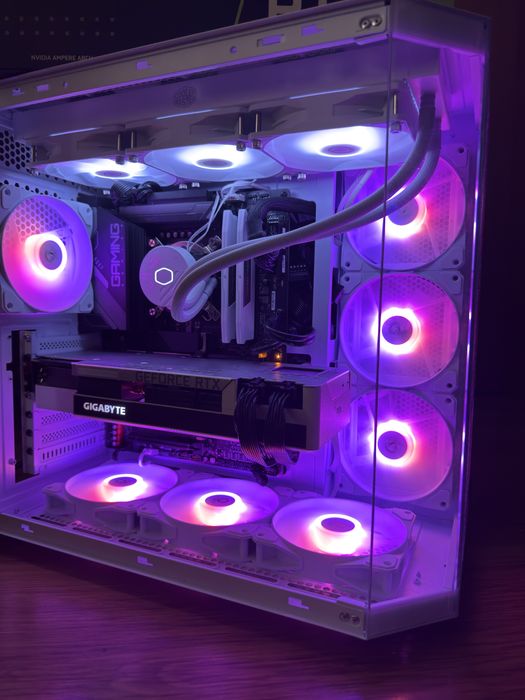 Мощен компютър/ I9 13900K/Водно/32GB/RTX 3090 24GB/2TB SSD