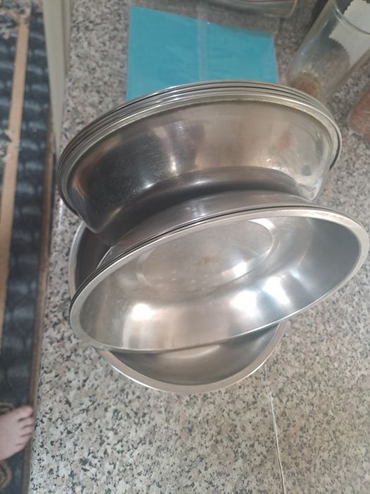 Стальные тарелки нержавейка