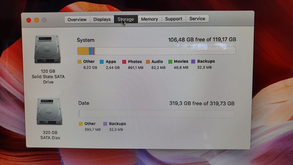 iMAC 20'' 8Gb ram