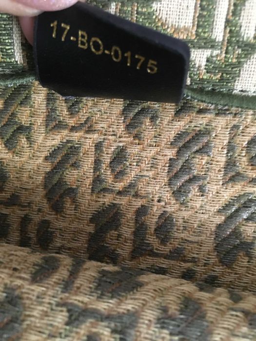 Christian Dior Large Oblique Book Tote in Green чанта