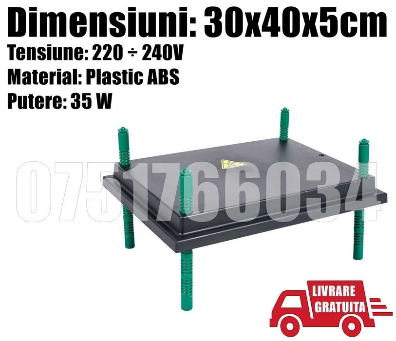 Closca Electrica Panou incalzire Pui 35W + Livrare GRATUITA !