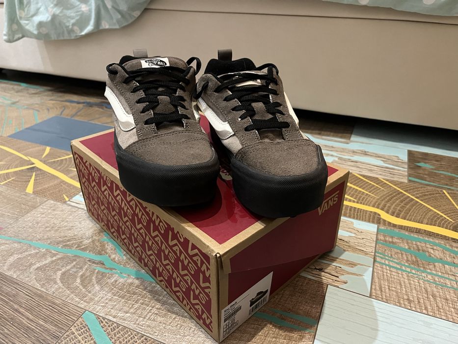 Vans Knu Stack сиви с черна подметка