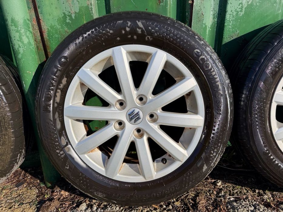 Suzuki SX4 / Fiat Sedici оригинални джанти с летни гуми 205 60 16