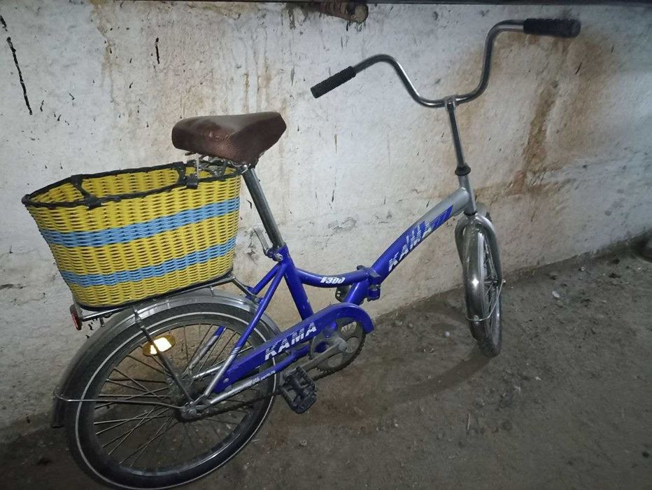 Велосипед КАМА, б/у (КЖБИ, 55 магазин).