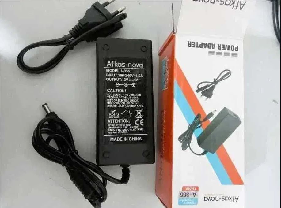 12 вольт 4А - Адаптер Блок питания и другие есть блоки и зарядки