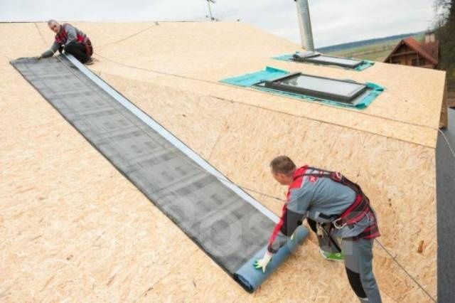 Черепица учун узи йпишадиган гидроизоляция толи. Поткладочный ковйор