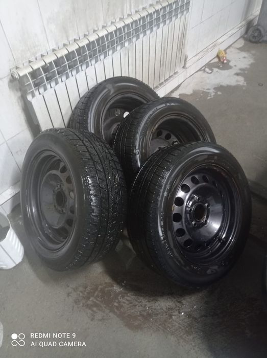 Штамповый диски на БМВ