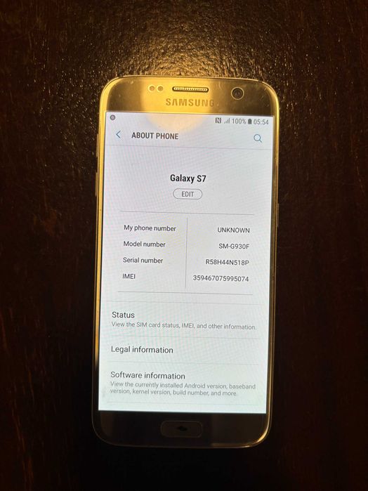 Samsung Galaxy S7 – Много добро състояние + Fast Charging зарядно
