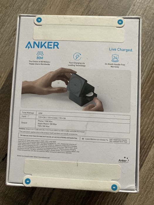 Anker 3-в-1 куб с MagSafe