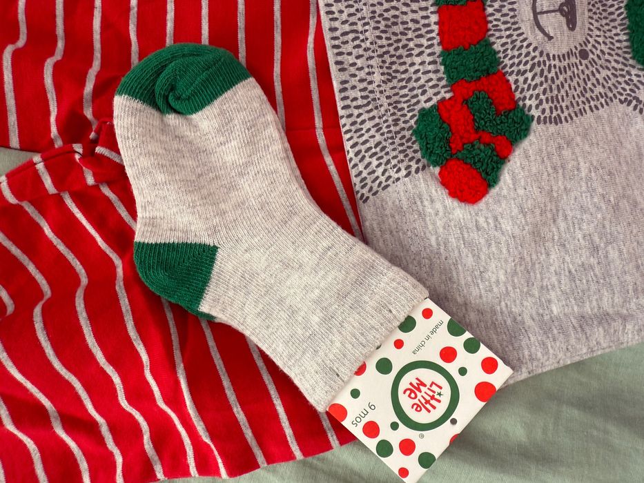 Коледен комплект от 3 части момче