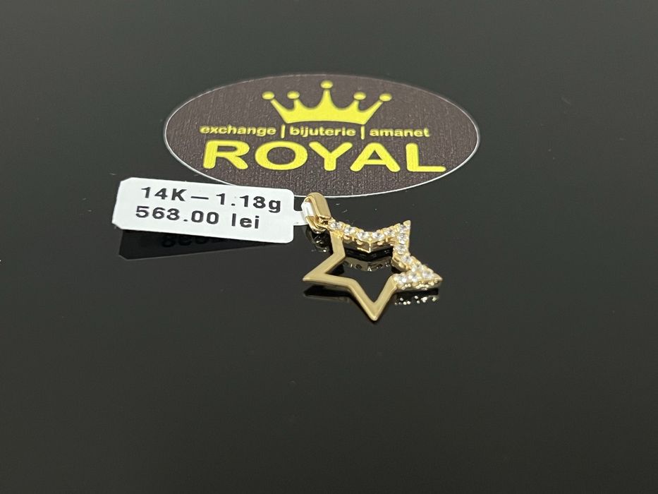 Bijuteria Royal CB : Pandant aur 14K 1,13 grame