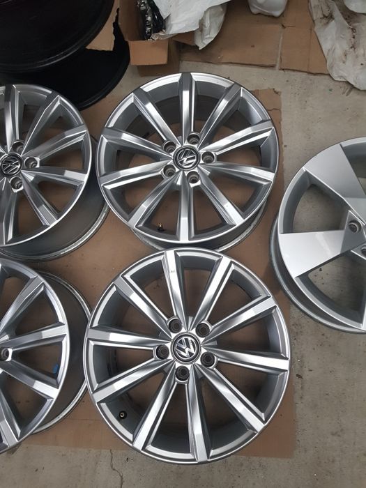 Jante 5x112 pe 17 vw tiguan, passat golf 5,6,7,8 etc