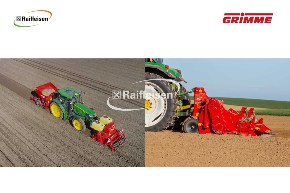 Гребнеобразующая и полнозахватная GRIMME GF 200