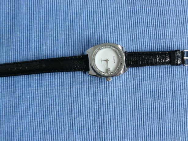 Ceas Dama RUSCOE,CP 01, Mecanism Quartz, Curea Piele Eco