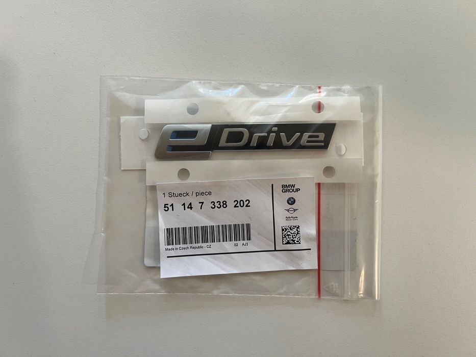 Badge auto E-drive