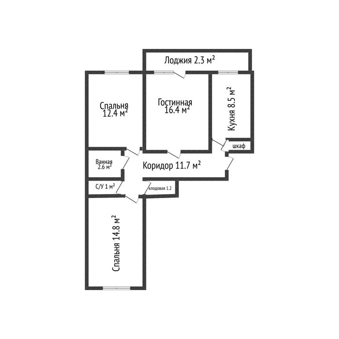 Продажа 3-комнатной квартиры