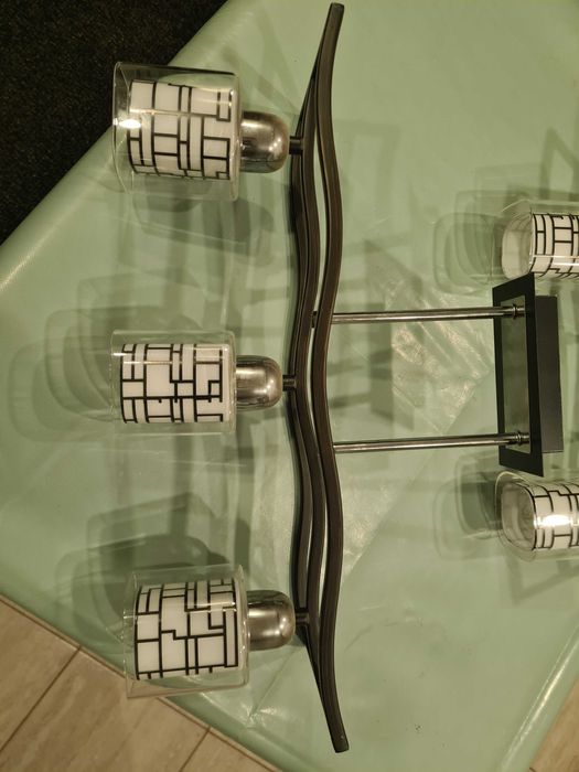 Lustre 3 becuri + 2 aplice