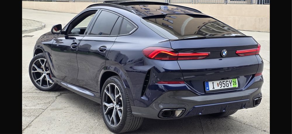 BMW X6 NEW MODEL 2024 3.0 340CP SKYLOUNGE Trapa 360G Incalzire Ventilatie Memorie Distronic Line Side Asist Laser 145000Km Glila Luminata Impecabil