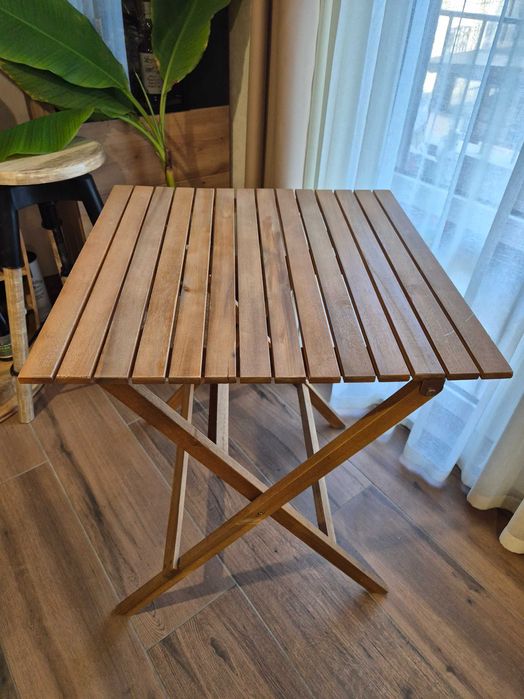 Дървена Сгъваема Маса