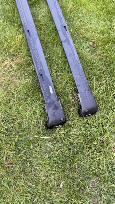 Bare transversale Thule Wingbar Edge Black pentru BMW 5-serie Touring F21 su X5 F15 + Snowpack