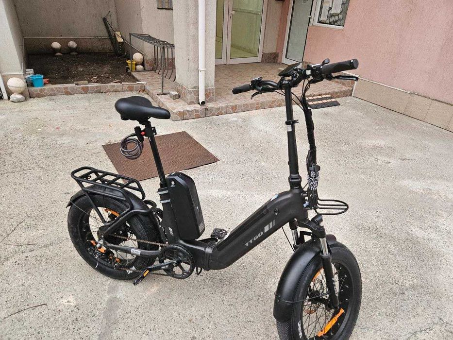 Сгъваем електрически велосипед TTGO F6 Pro с допълнителна батерия 500W 20+20Ah 35км/ч