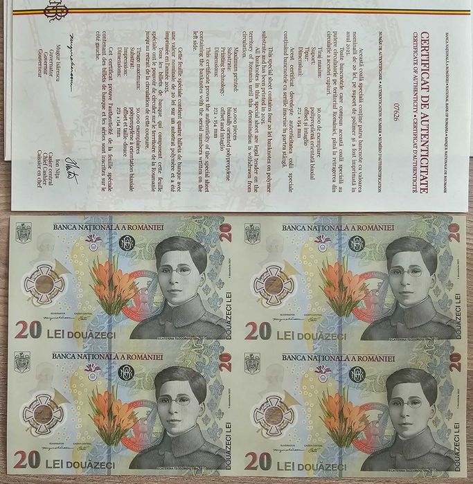 Schimb colita 20 Lei si replica polimer doue dieci Lei pentru colita 10.000 Lei