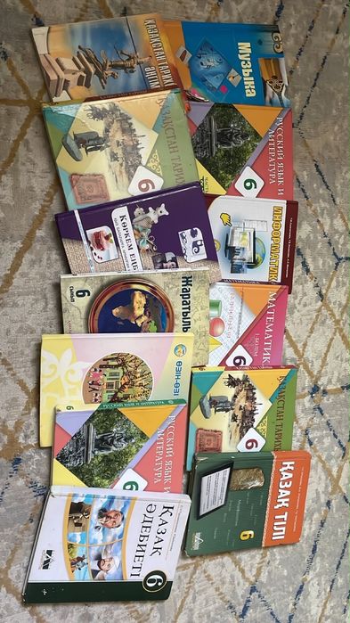 книги 6 класса. ,