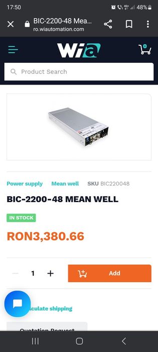 switching power supply bic-2200-48can