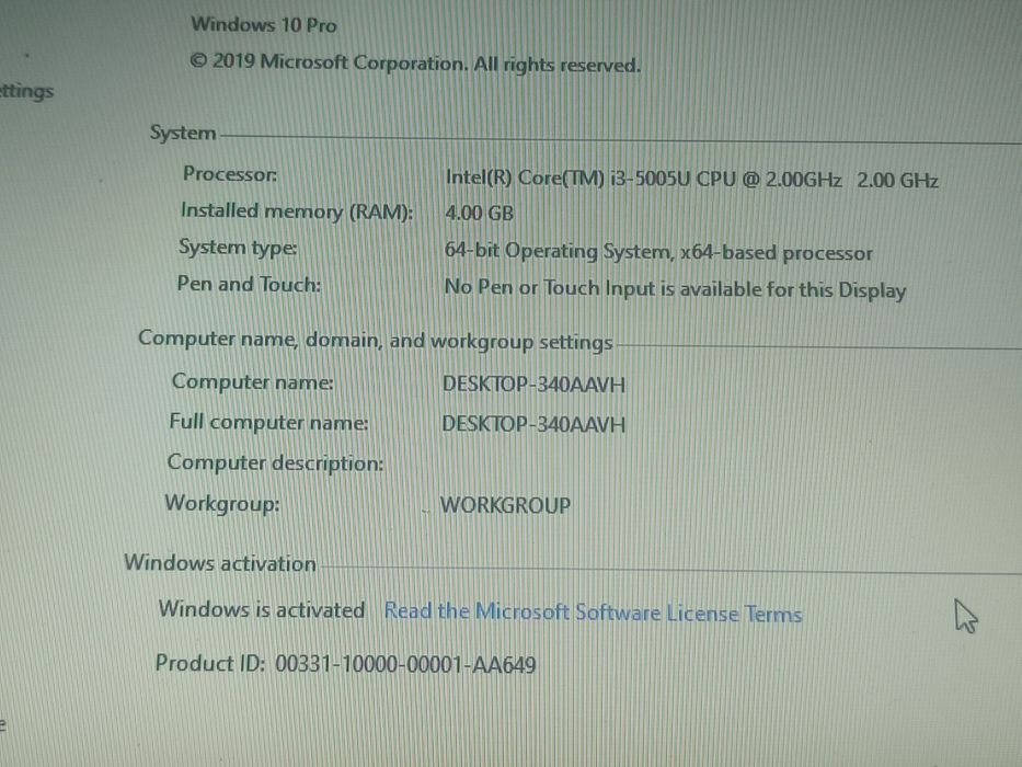 Laptop Gaming Lenovo Ideapad 100- Intel i3-5005u/4gb/128gb/Baterie 3h