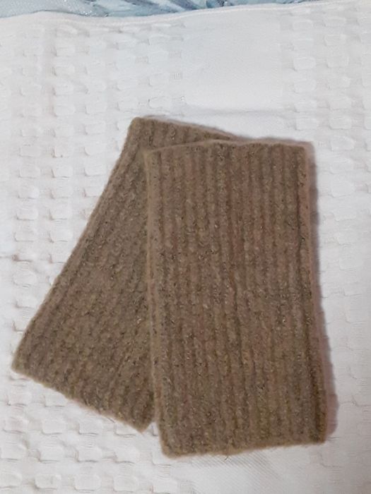 Зимняя шапка    горчичный