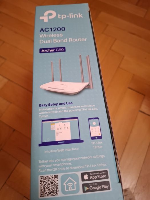 Безжичен рутер TP-Link Archer A5 AC1200