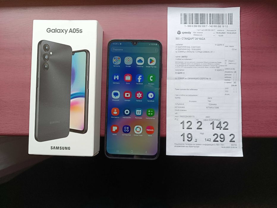 Samsung   A05s Модел 2024 г Dual SIM 64GB  4GB с 1 г   Гаранция