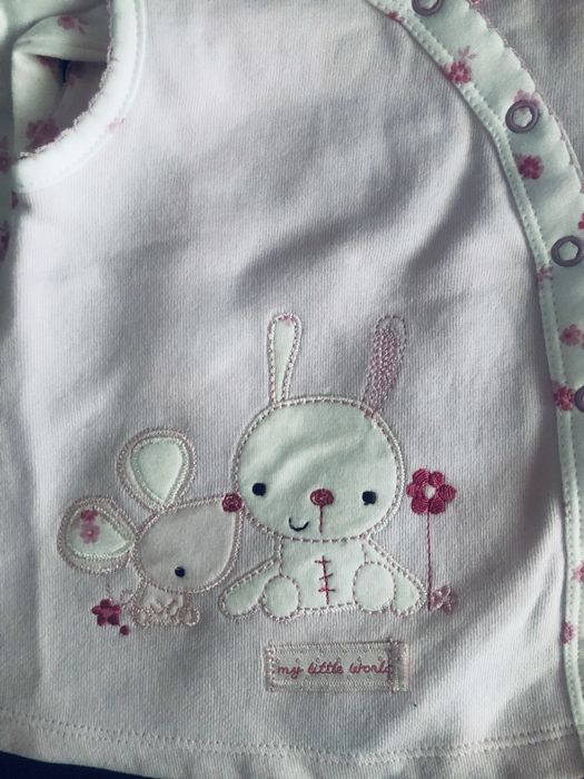 NOU Set 2 piese nou-nascut (fetita)