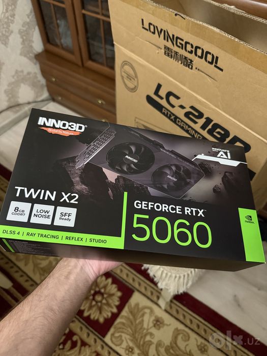 Игравой ПК Ryzen 5 7500F RTX 5060 + монитор 300Hz + комплект