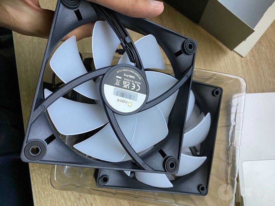 Ocypus Delta F12 BK ARGB ventilyator sotiladi.